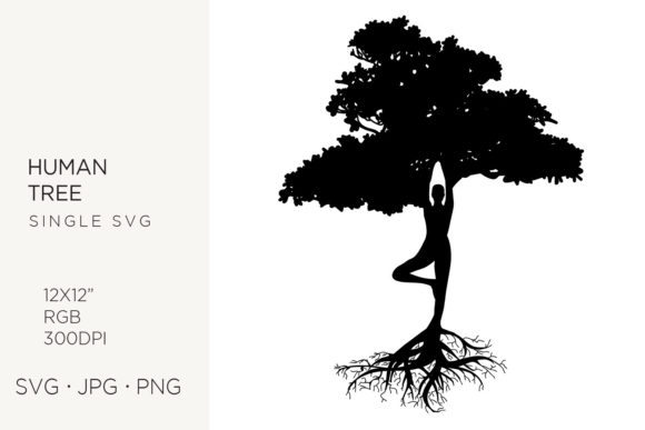 Human Tree SVG: Organic Digital Art for Creative Projects