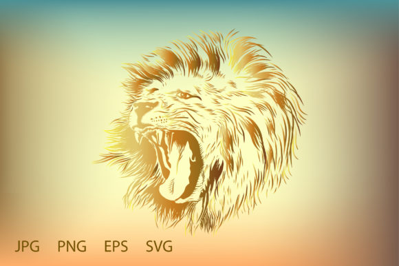 Lion Head Vector Art: Hand Drawing Lion Designs for Modern Creatives