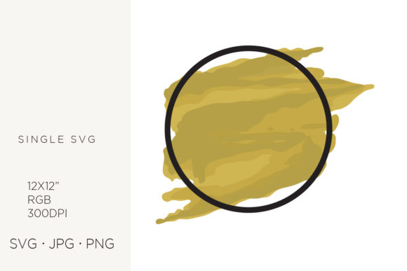 Strategic Visual Branding with Banner Watercolor Splash Background SVG Assets