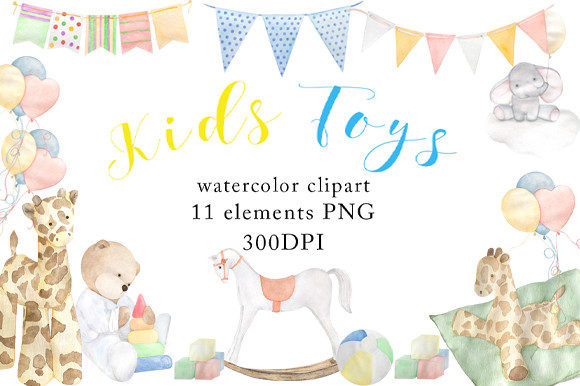 Toys Clipart: A Creative Resource for Designers and Makers
