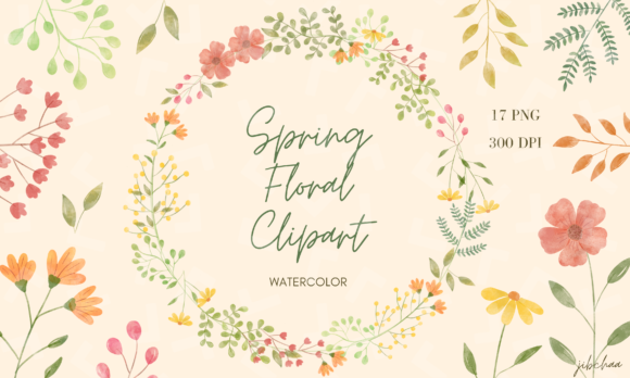 Unlocking Creativity with Spring Floral Watercolor Clipart
