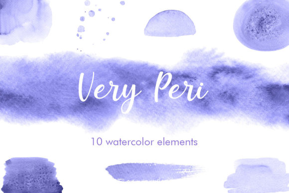 Watercolor Purple Textures Clipart: Elevating Modern Design with Organic Elegance